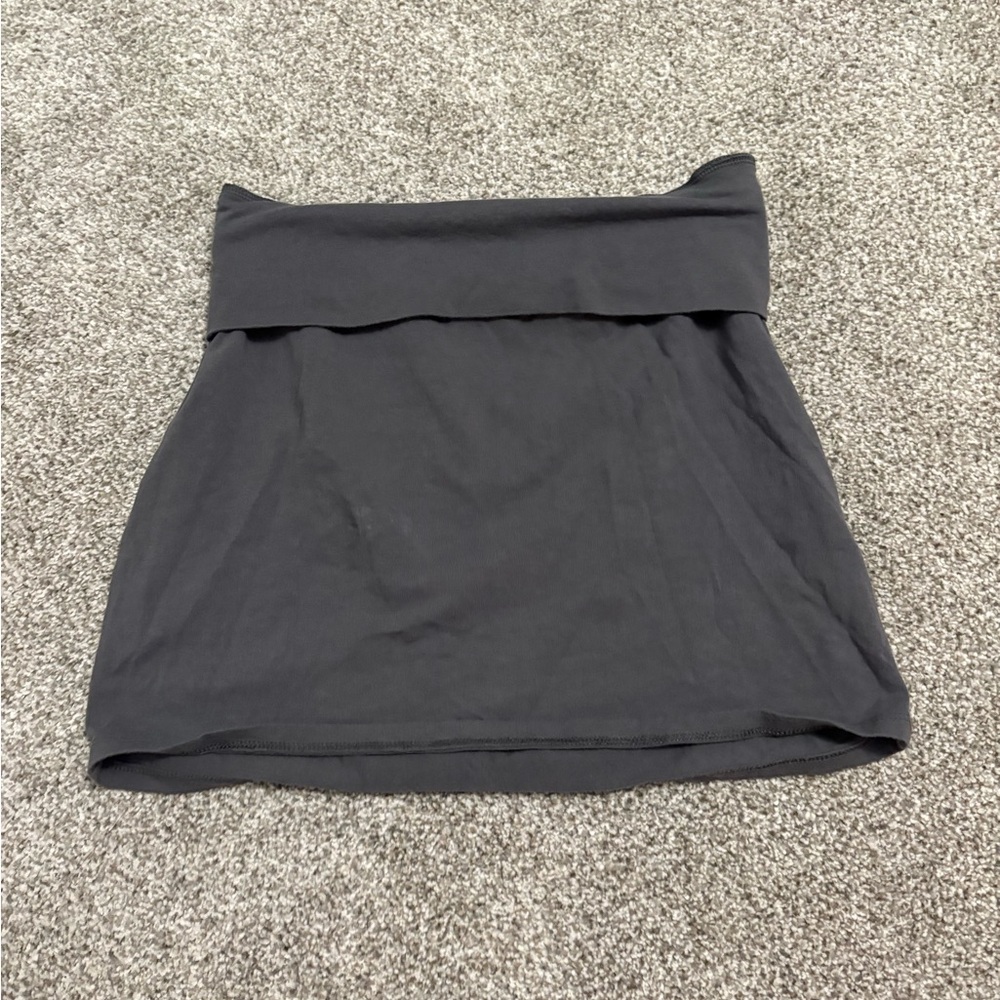 PINK Victoria's Secret Grey Mini Skirt